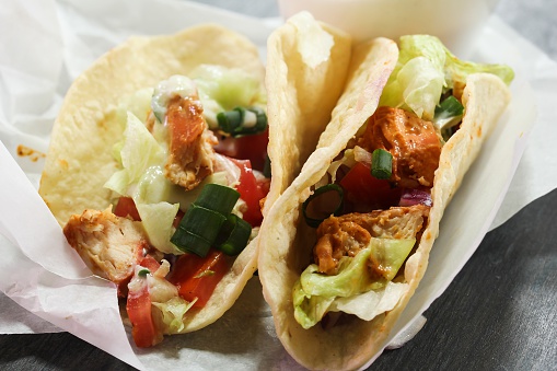 Chicken Tikka Tacos - Indian-Mexican Fusion Recipes