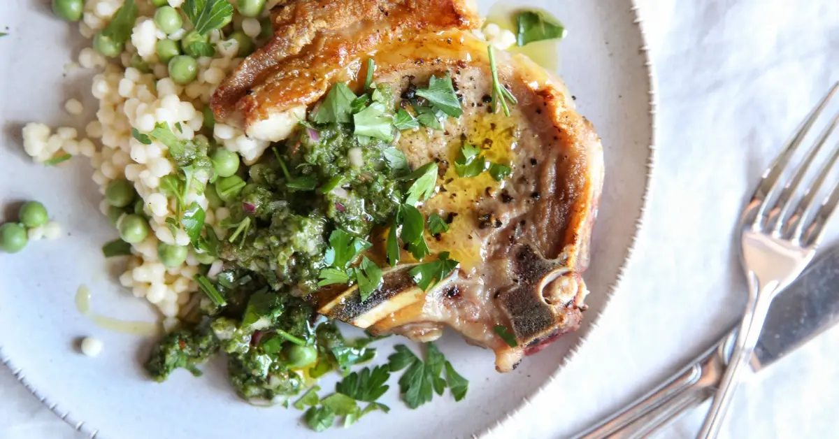 Chimichurri Steak with Couscous Salad